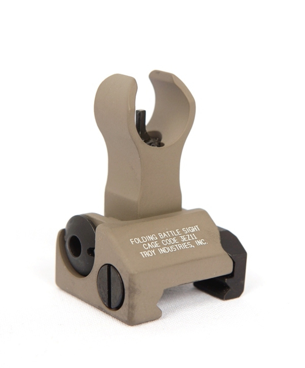 Troy Folding Front Battle Sight, HK Type, FDE